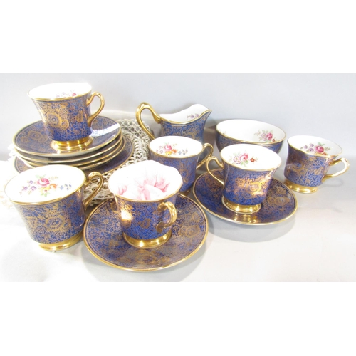 1575 - Quantity of ceramics to include a Copenhagen figure of a young girl darning, collection of Old Chels... 