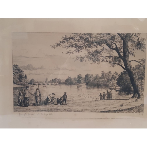 171 - Tristram James Ellis (1844-1922) - Set of four prints of London: 'Hyde Park, Rotten Row (mid-day)', ... 