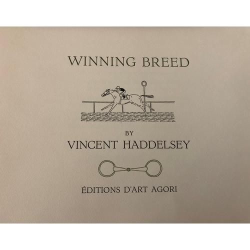49 - Vincent Haddelsey (1929/34-2010) - 'Winning Breed' two sets of lithographs including: Complete set o... 