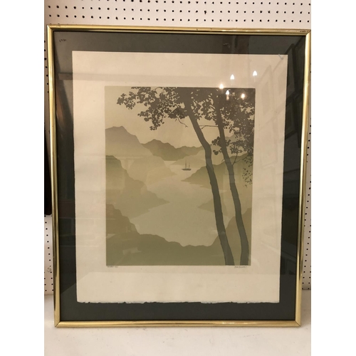 122 - Bob Sanders (.1945) - Two signed limited edition prints (one Artist's Proof): 'The Lake' Artist's Pr... 