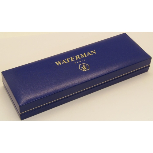 1178A - Waterman Maestro black fountain and ballpoint pen with case