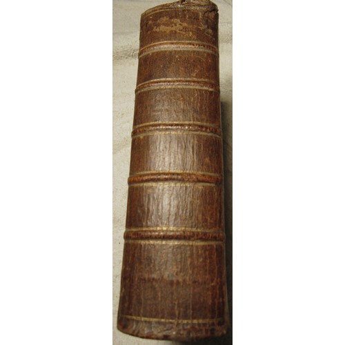 226 - Daniel Fenning - The Royal English Dictionary, 1741, leather bound