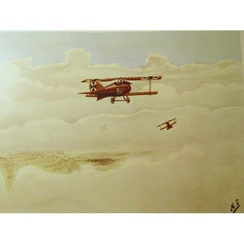 228 - Saundby M C (Captain RAF) - Flying Colours - 1918, Baynard Press. limited to 1,000