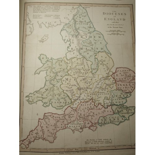 229 - Robert Wilkinson Atlas Classica - A collection of 57 hand coloured maps, 1823