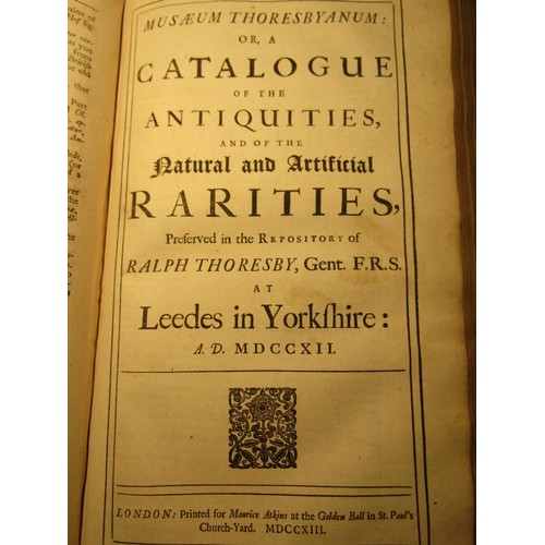 249 - Ralph Thoresby FBS Topography of the Ancient and Populous Town and Parish of Leedes and Ancient Area... 