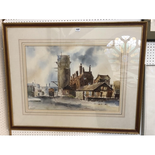 94 - Gerald Edward Tucker (1830-1909) - watercolour on paper, signed lower left, 46 x 66 cm, mounted, fra... 