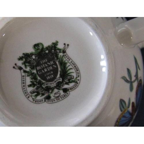 1008 - A collection of Portmeirion Botanic Garden china comprising tea pot, sugar bowl, tea cups and saucer... 