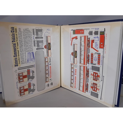 344 - A large collection of vintage Micromodels card kits including approx 42 packs of aircraft, locomotiv... 