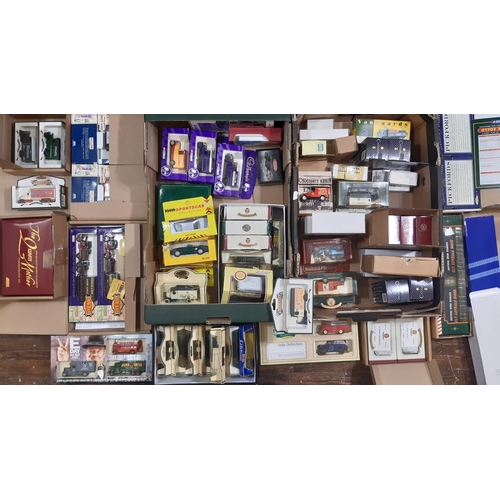 358 - Large collection of boxed model vehicles by Lledo,  Corgi, Maisto etc, many of them in original post... 