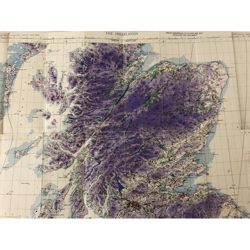 103 - Ordnance Survey of Great Britain: The Highlands, Third Edition Sheet 3, 62 x 92.5 cm