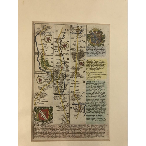 104 - A COLLECTION OF PRINTS INCLUDING EIGHT MAPS: Thomas Kitchin (1718-1784) - 'A New Map of Pembrokeshir... 