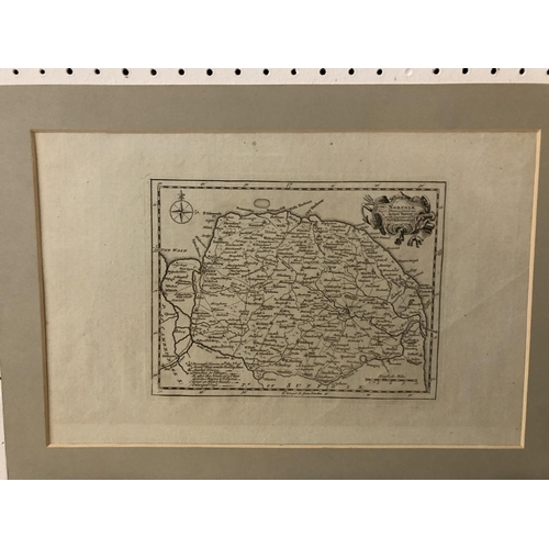 104 - A COLLECTION OF PRINTS INCLUDING EIGHT MAPS: Thomas Kitchin (1718-1784) - 'A New Map of Pembrokeshir... 