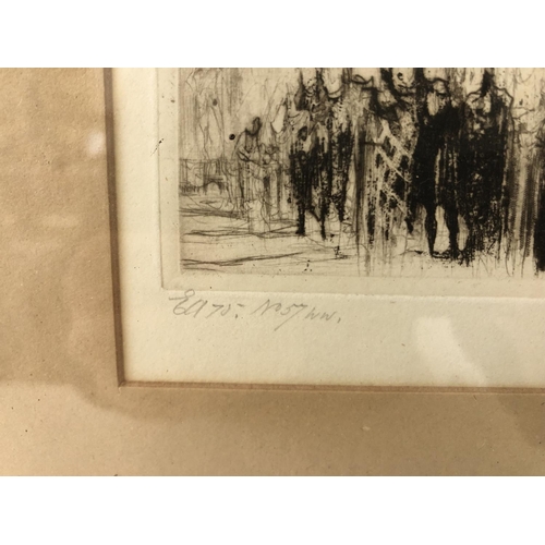 26 - WILLIAM WALCOT (1874-1943) - 'Caesar in Egypt', drypoint etching, signed and marked 'Ed 75: No. 57/w... 