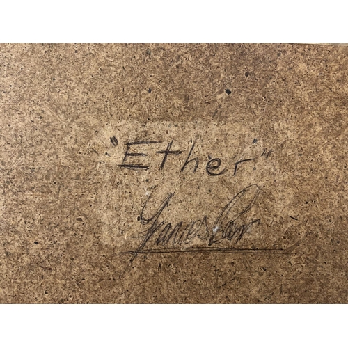 69 - Francis Carr - (1919-2013) - 'Ether', print on paper, inscribed verso, 53 x 70 cm, mounted, framed a... 