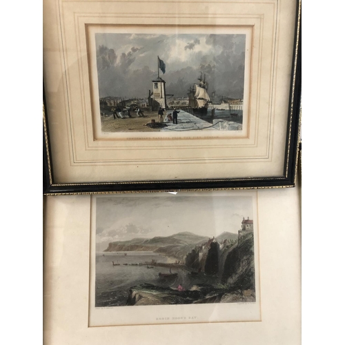 87 - TWO WATERCOLOURS AND TWO ENGRAVINGS: H. Vane Turner - 'Streatley', watercolour on paper, signed and ... 