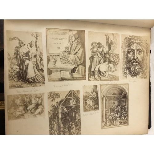 153 - A 19th Century photo album containing large quantity of prints blinstamped 'Photographische Berlin G... 