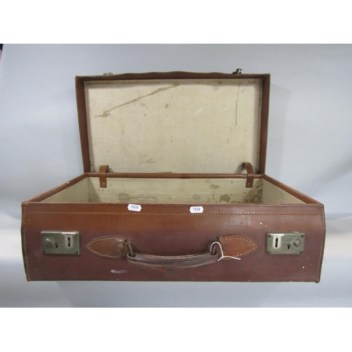 1511 - Two vintage pieces of luggage