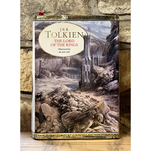 176 - Collection of children's books to include JRR Tolkien, Lord of the Rings, illustrated by Allan Lee, ... 