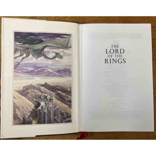 176 - Collection of children's books to include JRR Tolkien, Lord of the Rings, illustrated by Allan Lee, ... 