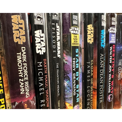 177 - Star Wars - hard backs and paper backs (40 volumes approx)