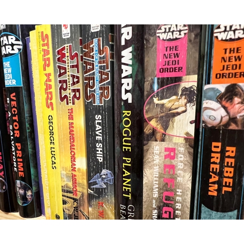 177 - Star Wars - hard backs and paper backs (40 volumes approx)