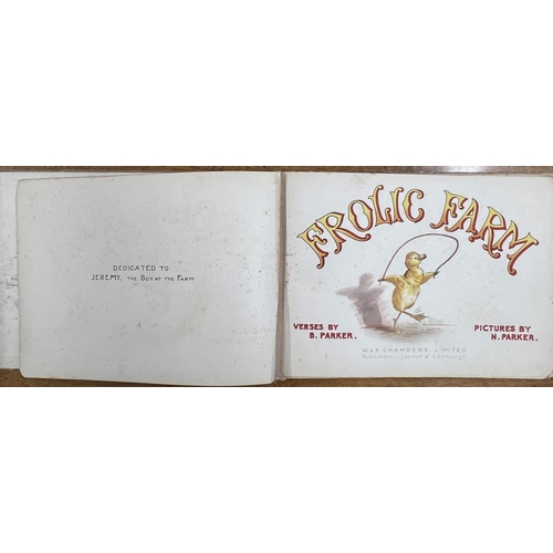 190 - Vintage children's books to include Funny Bunny's and Frolic Farm, both illustrated by N Parker, The... 