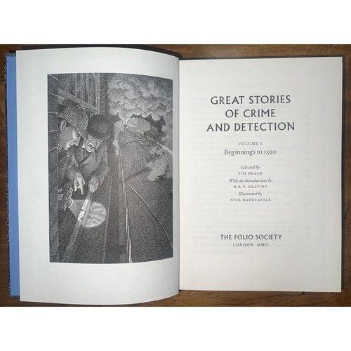 199 - Folio Society - The Great Stories of Crime and Detection, cased four volume set, The Compleet Molesw... 