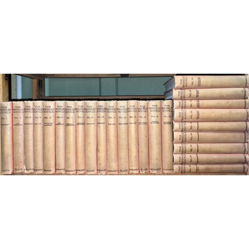 206 - Sir Walter Scott - The Waverly Novels, 25 volumes c.1890