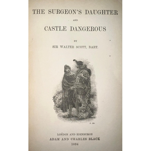 206 - Sir Walter Scott - The Waverly Novels, 25 volumes c.1890