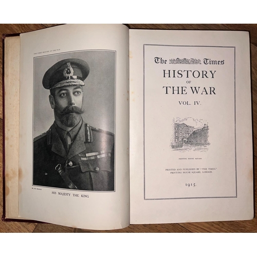 219 - WWI Interest - The Great War, ten volumes, The Times History of the War, etc