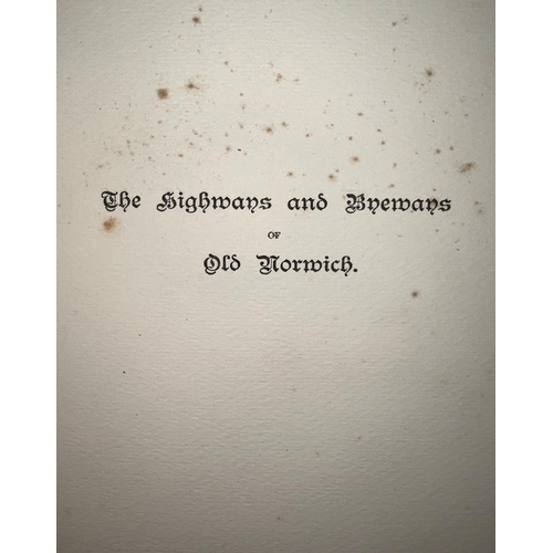 258 - British Topographical - to include Suffolk Churches and their Treasures, The Highways and Byways of ... 