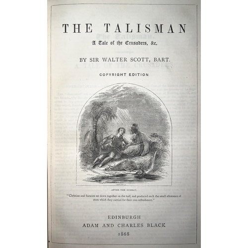 271 - Sir Water Scott - The Waverley Novels, four volumes 1868, Goldsmiths Roman History, two volumes, and... 