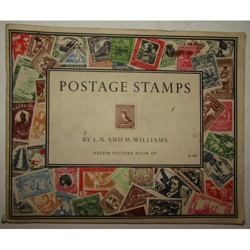 309 - A box containing greeting cards, a page of penny reds (unperforated) further perforated examples, Br... 