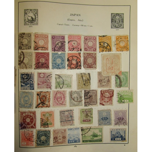 315 - Criteria stamp album containing a worldwide selection of stamps, mainly 1920 - 40s period and a furt... 