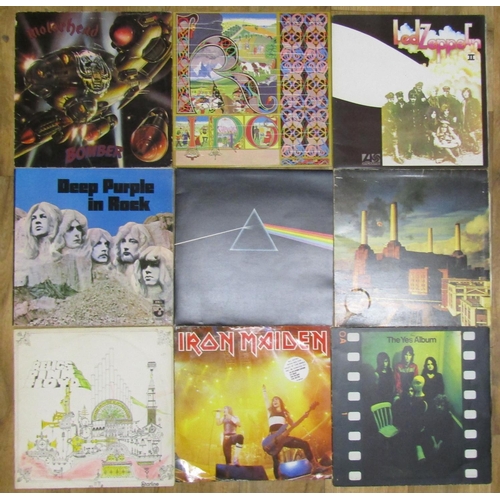 321 - Led Zepplin II, Deep Purple in Rock, Motor Head - Bomber, Saxon - The Power and the Glory, Saxon - R... 