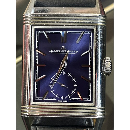 1392 - Jaeger-LeCoultre Reverso Tribute (small seconds) gentleman's wristwatch, reference Q3978480, serial ... 