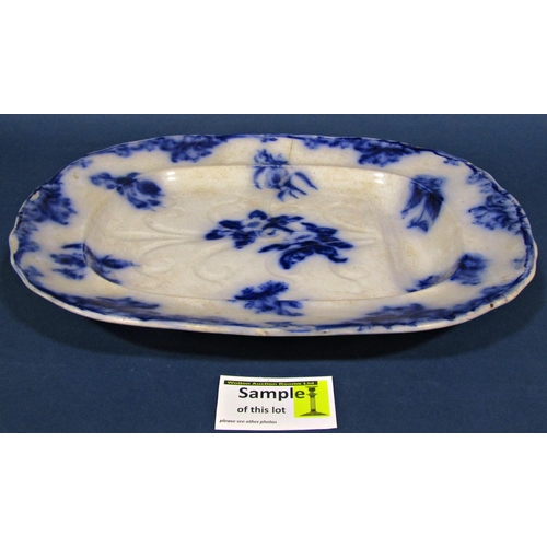 1095 - A collection of mixed ceramics to include Furnivall's Old Chelsea pattern tea ware, large blue and w... 