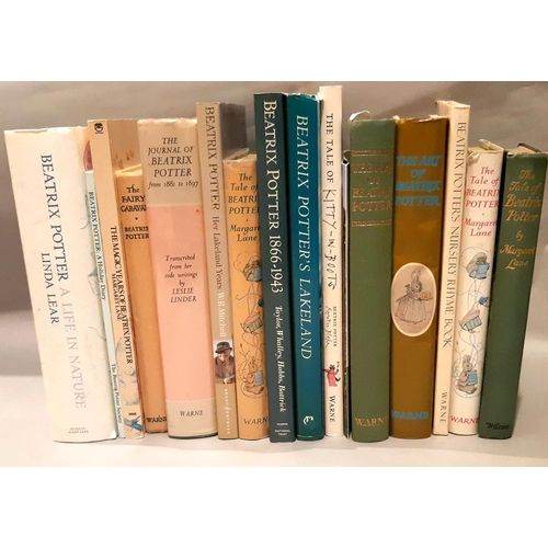 233 - Beatrix Potter, biographies, works by, etc, (15)