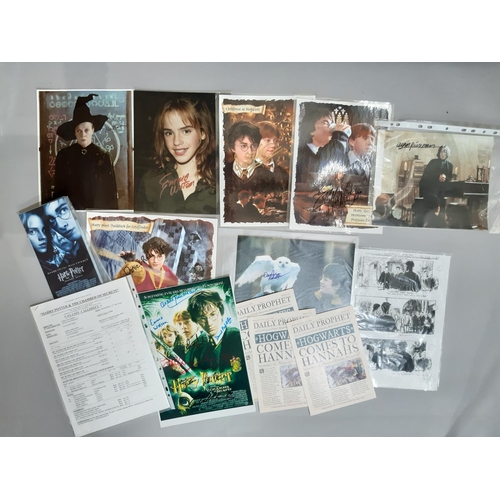 322 - Collection of Harry Potter memorabilia including various posters (largest 176x120cm), Play Station 2... 