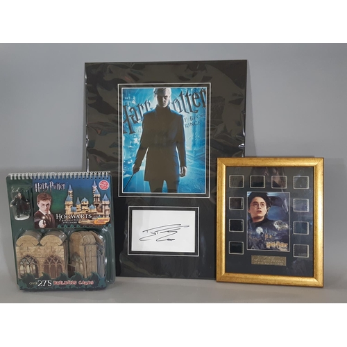 322 - Collection of Harry Potter memorabilia including various posters (largest 176x120cm), Play Station 2... 