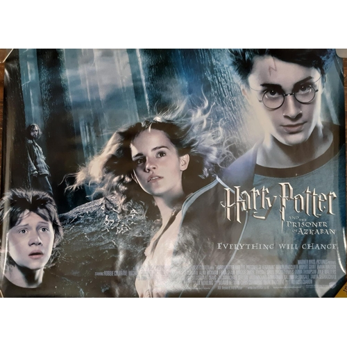 322 - Collection of Harry Potter memorabilia including various posters (largest 176x120cm), Play Station 2... 