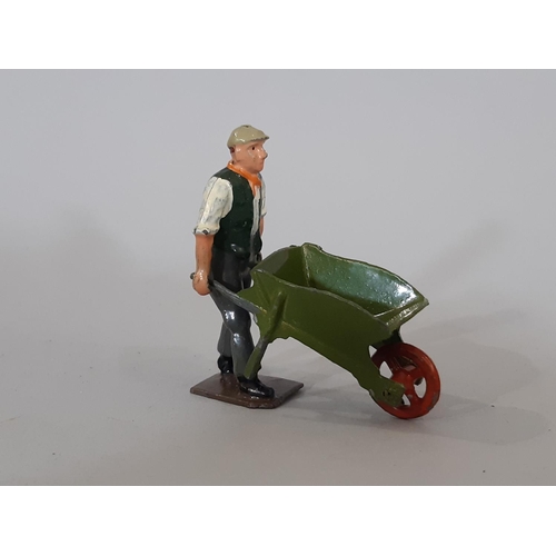 326 - Collection of pre WW2 figures and models from 'The Miniature Garden Series' by Britain's  including ... 