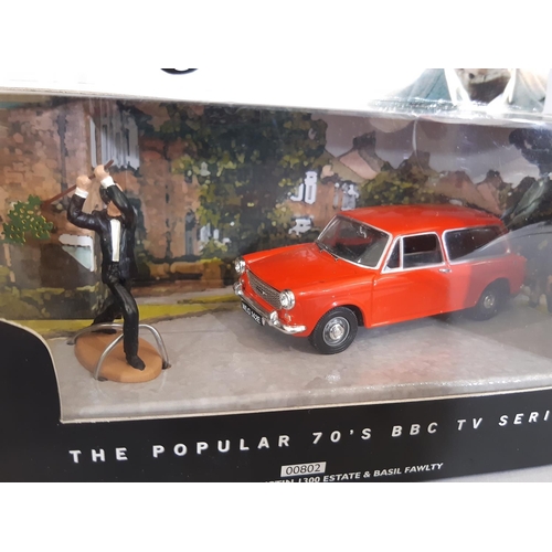 334 - Six model cars from TV/ Film by Corgi, all in original packaging comprising Kojak Buick 57403, Stars... 