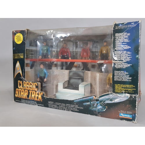 340 - Collection of vintage Star Trek models and ephemera including Classic Star Trek limited ed. boxed  f... 