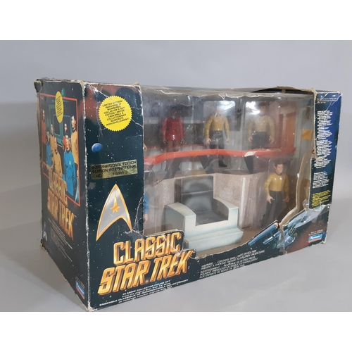 340 - Collection of vintage Star Trek models and ephemera including Classic Star Trek limited ed. boxed  f... 