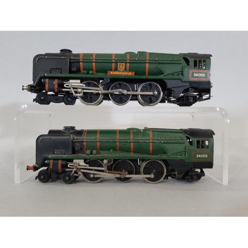 355 - 7 model railway locomotives, all 00 gauge including Hornby Dublo 4-6-2 'Barnstaple ' with tender, 'C... 