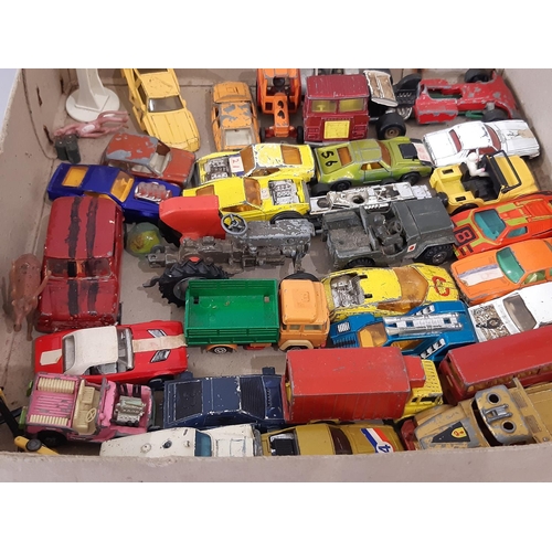 358 - Mixed collection of model vehicles including Dinky military vehicles, Tonka truck, cars by Corgi, Ma... 