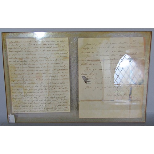 178 - A letter written by Major General Mackinnon 1773 - 1812, commander of the 45 regiment, the letter be... 