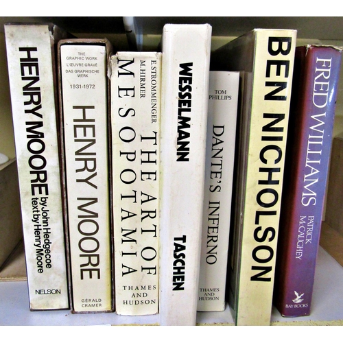 227 - Art Interest - Henry Moore, The Art of Mesopotamia, Ben Nicholson, Fred Williams, Wesselmann and Dan... 