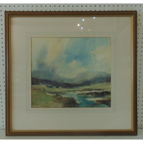 16 - Aubrey Phillips (b.1920) - 'Two watercolours: 'Capturing Detail (skies) A Sutherland Farm', and 'Dis... 